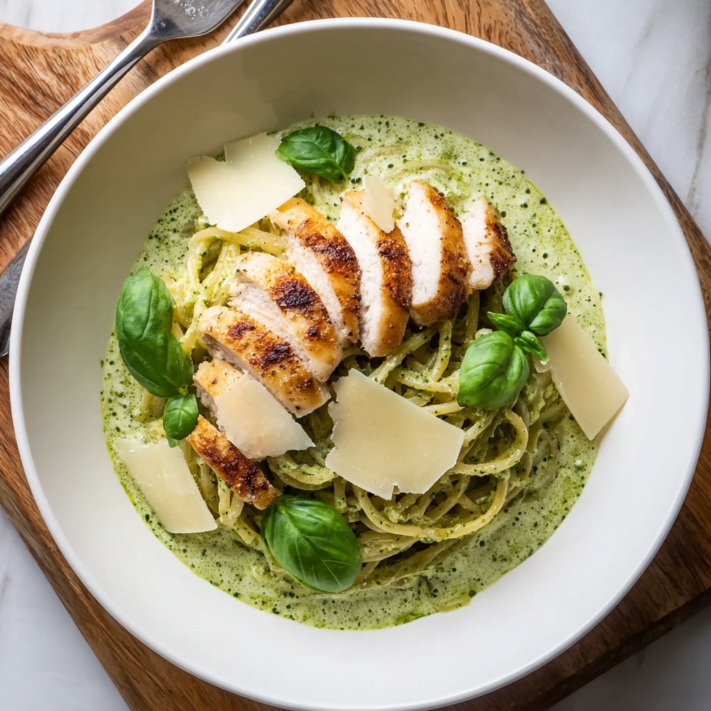 Creamy Avocado Chicken Pasta Recipe - Recipe Image