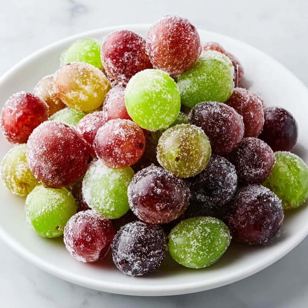 Frozen Grapes Icy Bites Recipe - Recipe Image