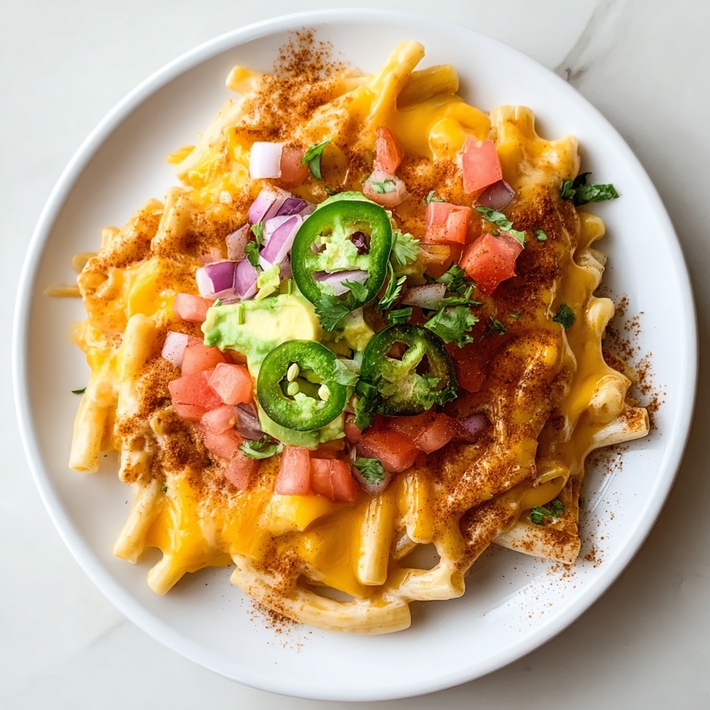 Pasta Chips Nachos Delight Recipe - Recipe Image