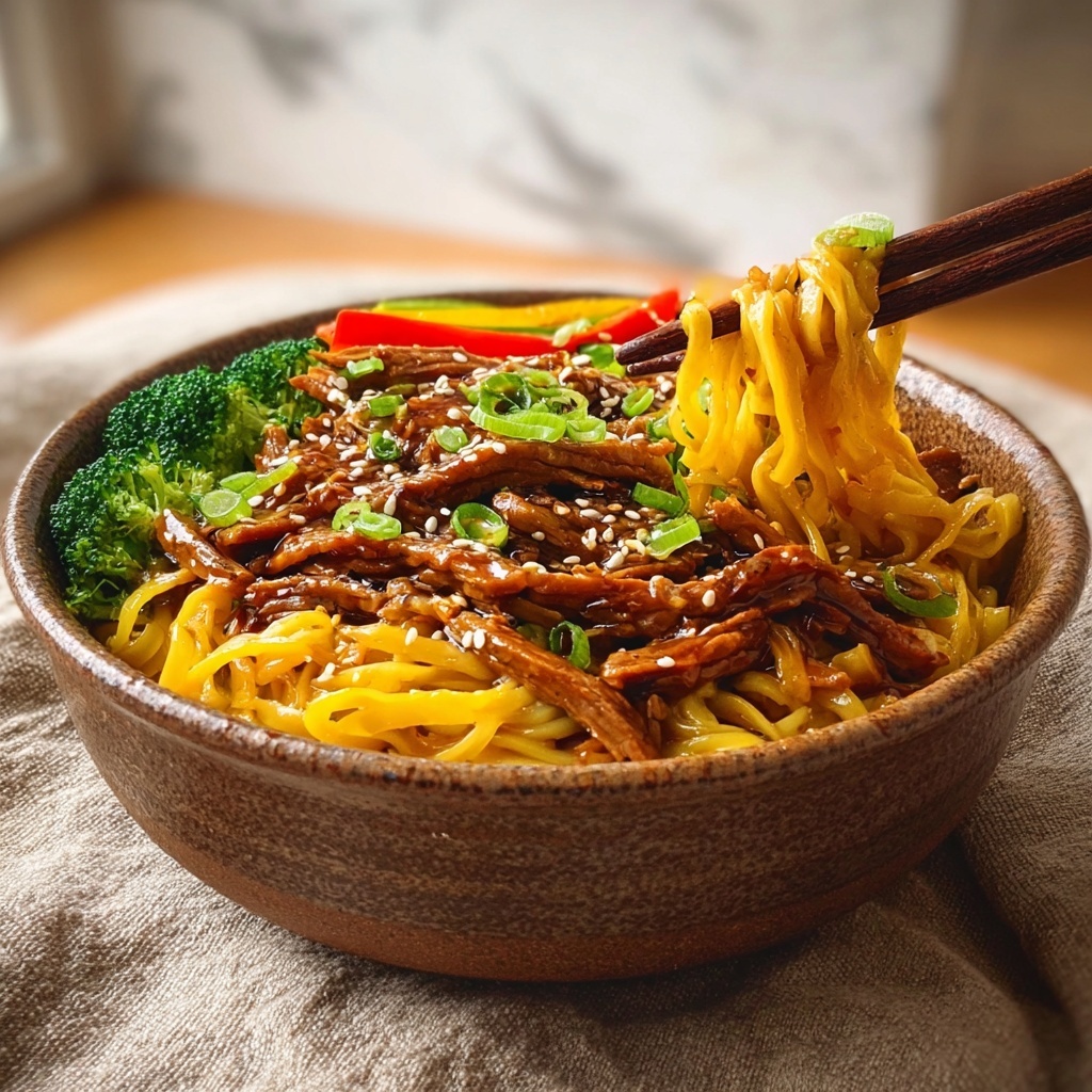 Chicken Teriyaki Noodles: An Easy and Delicious Recipe - Recipe Image