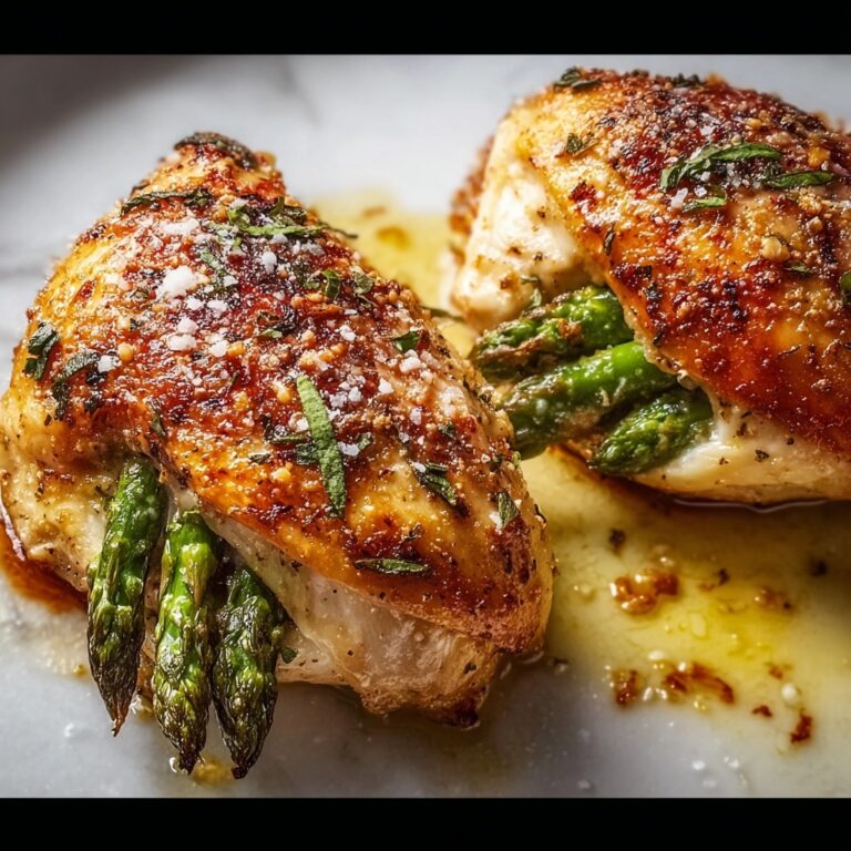 Asparagus Stuffed Chicken Breast Recipe