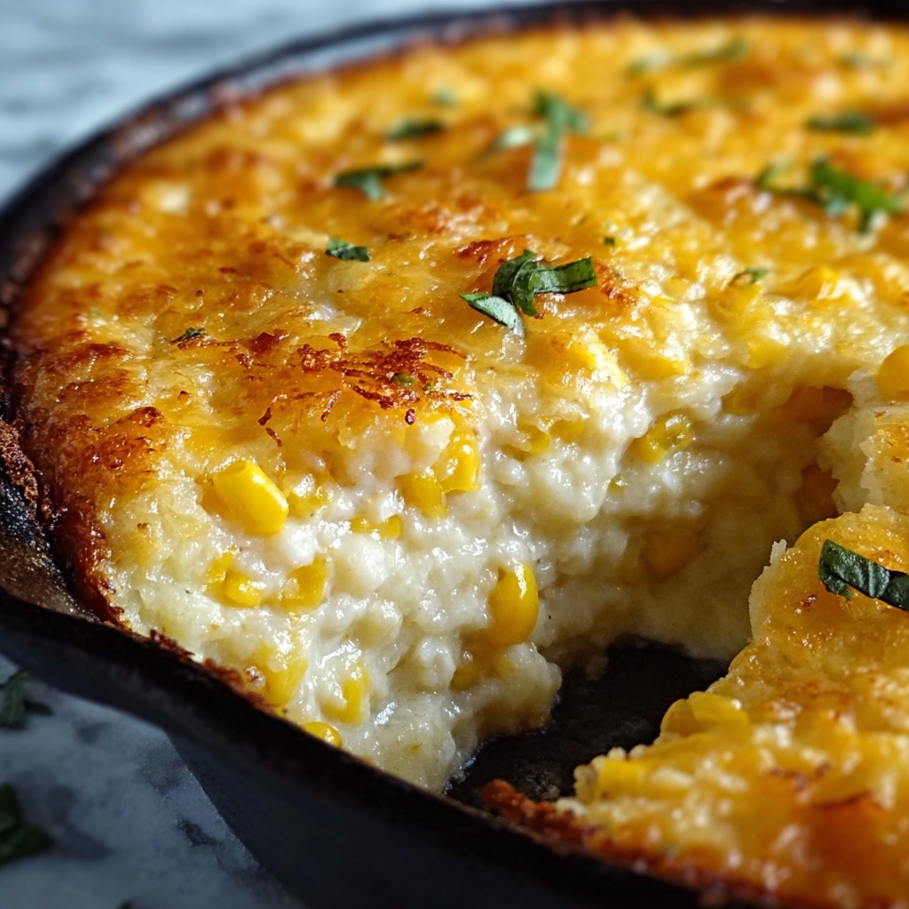 Cream Cheese Corn Casserole Recipe - Recipe Image