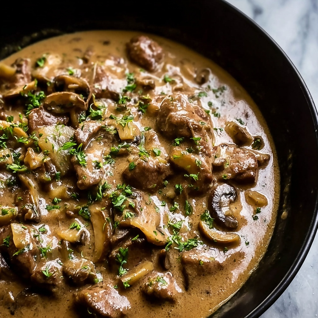 Slow Cooker Beef Stroganoff Recipe - Recipe Image