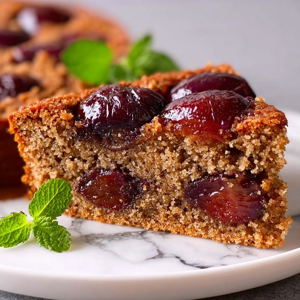 Moist Plum Cake Recipe - Recipe Image