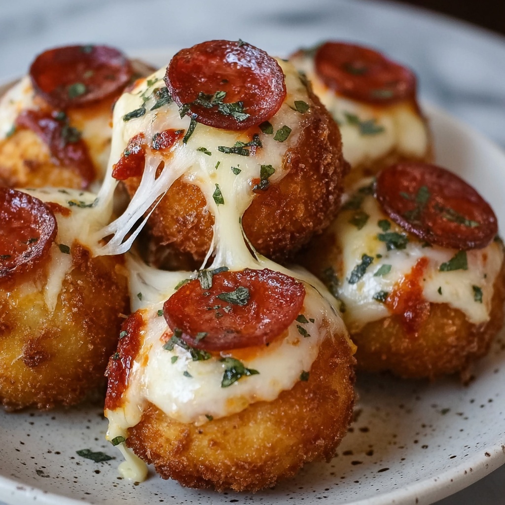 Pepperoni Pizza Bombs Recipe - Recipe Image