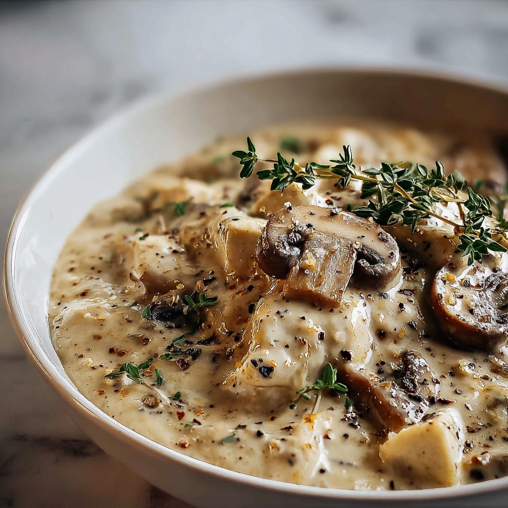 Chicken Mushroom Stroganoff Recipe - Recipe Image