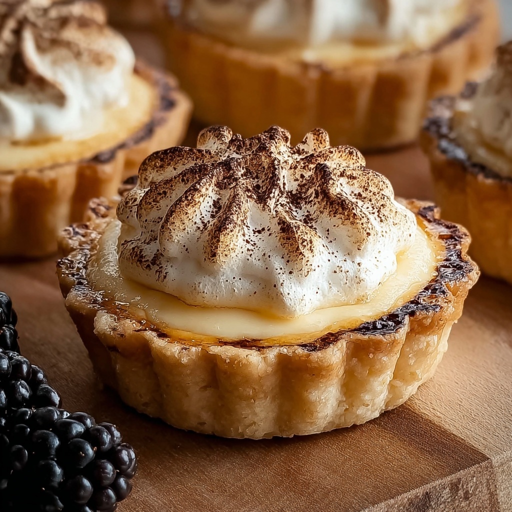 Mini Milk Tart Tarts Recipe - Recipe Image