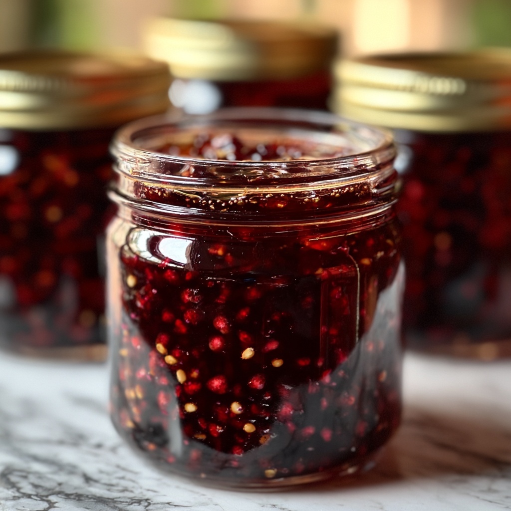 Hot Pepper Cranberry Jam Recipe - Recipe Image