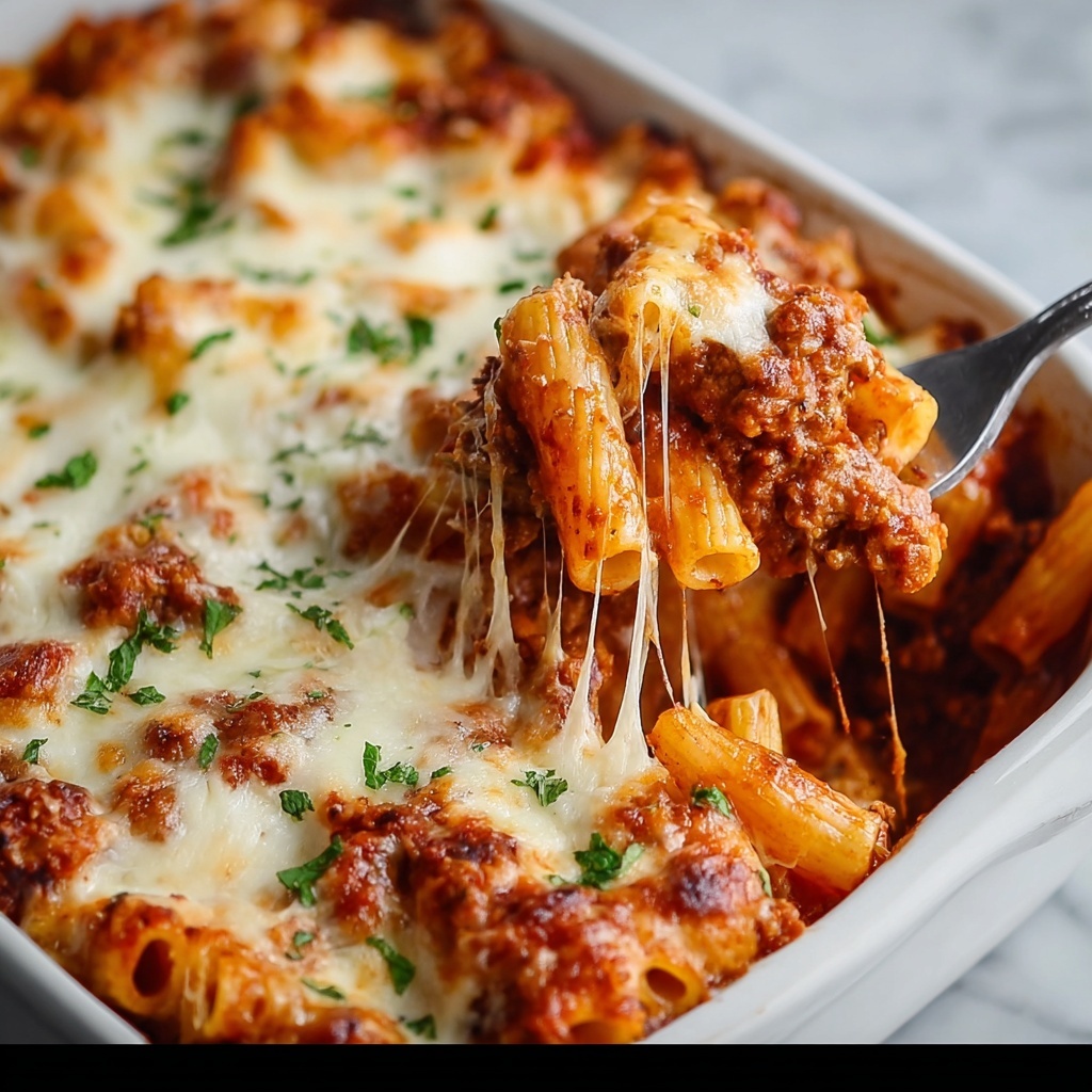 Baked Ziti Recipe - Recipe Image