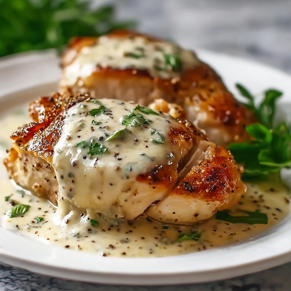 Chicken with Boursin Cream Sauce Recipe - Recipe Image