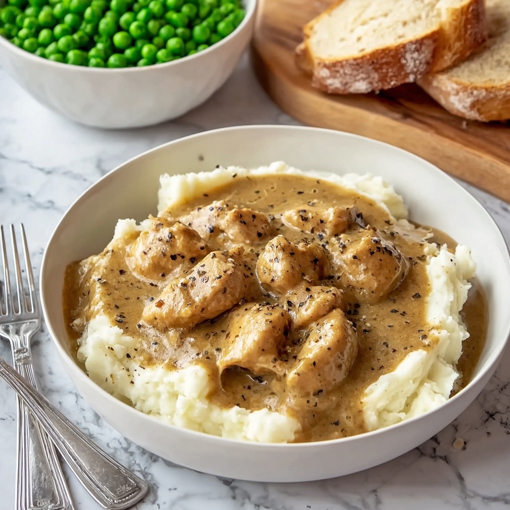 Homestyle Chicken and Gravy Recipe - Recipe Image