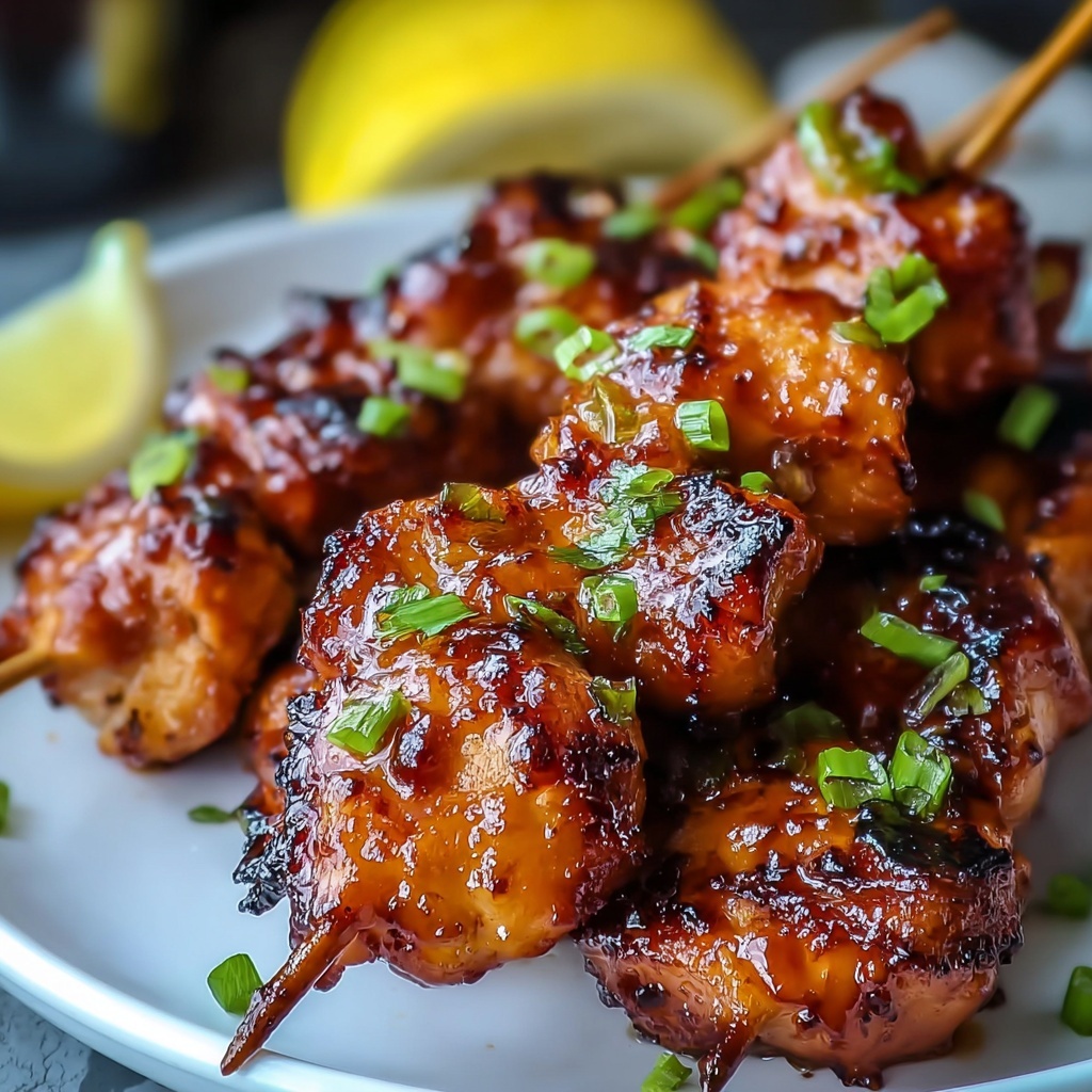 Pineapple BBQ Chicken Skewers Recipe - Recipe Image