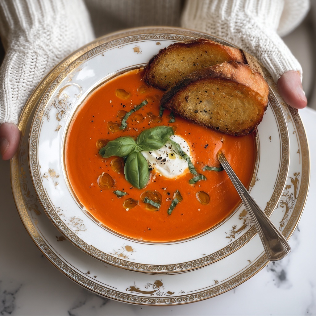 The Best Homemade Tomato Soup Recipe - Recipe Image