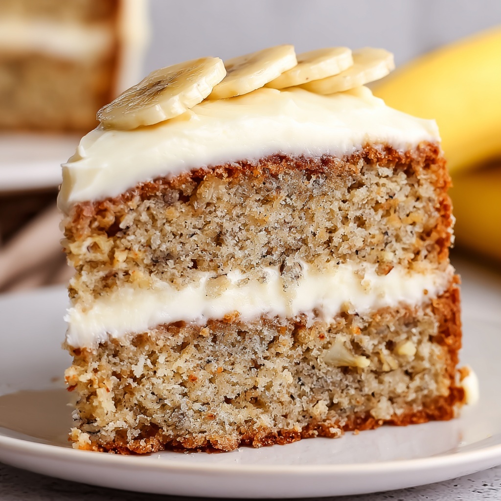 Banana Bread Cake with Cream Cheese Frosting Recipe - Recipe Image