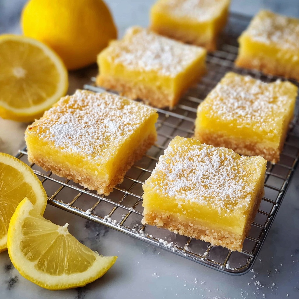 Lemon Squares Recipe - Recipe Image