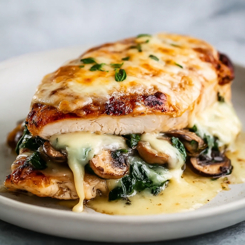 Mushroom-Stuffed Chicken Breast Recipe - Recipe Image