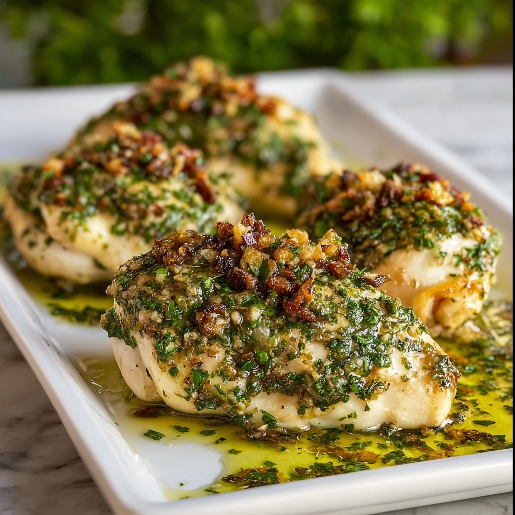 Spinach Herb Baked Chicken Recipe - Recipe Image