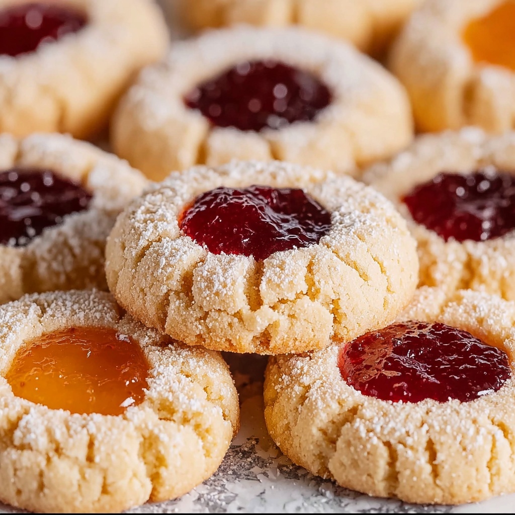 Thumbprint Cookies with Jam Filling Recipe - Recipe Image