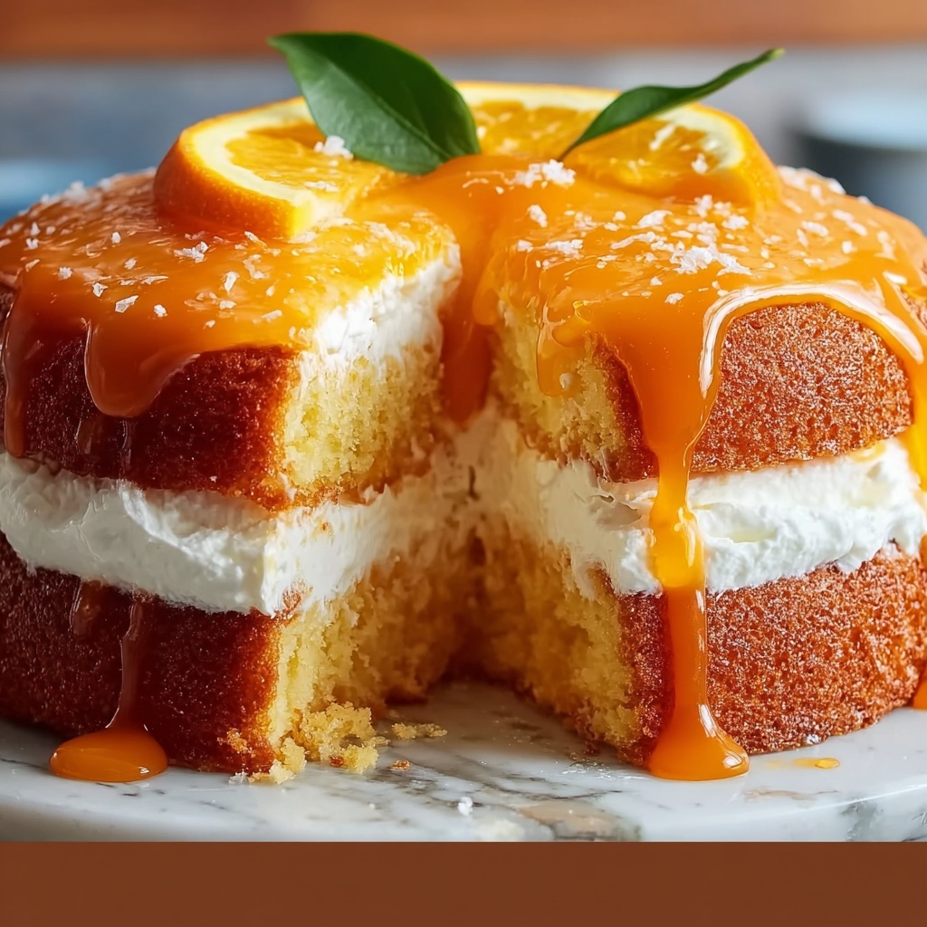 Orange Creamsicle Cake Recipe - Recipe Image