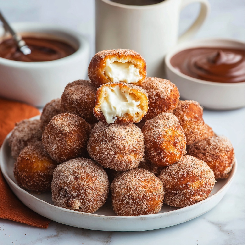 One-Hour Chocolate and Cinnamon-Sugar Soft Pretzel Bites Recipe - Recipe Image
