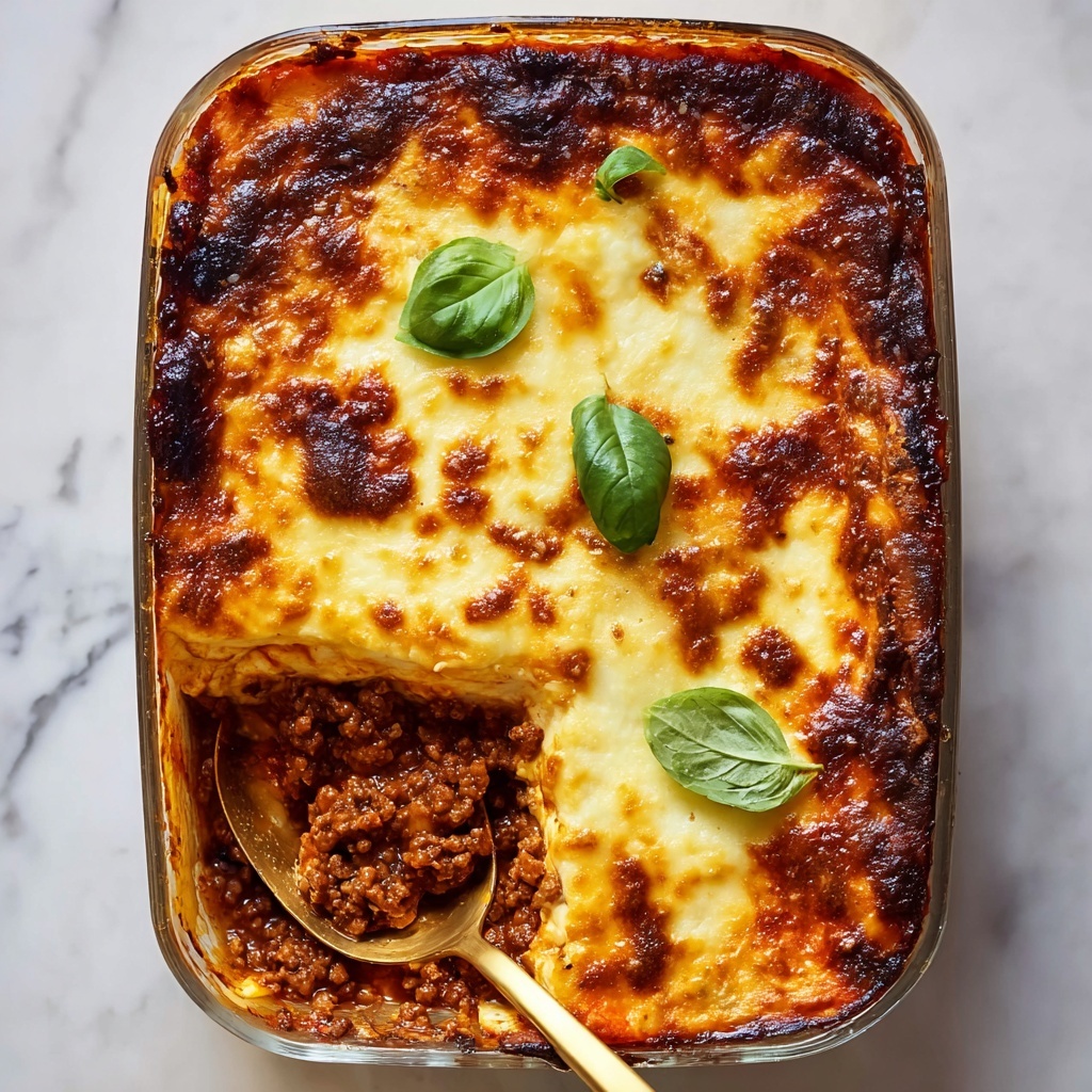 Cheat's Moussaka Recipe - Recipe Image
