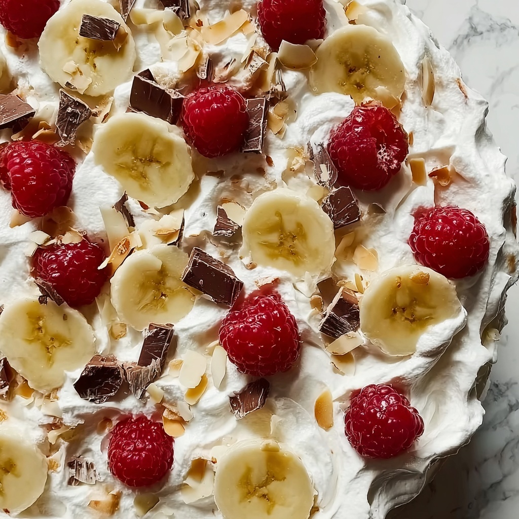 Banana Split Fluff Salad Recipe - Recipe Image