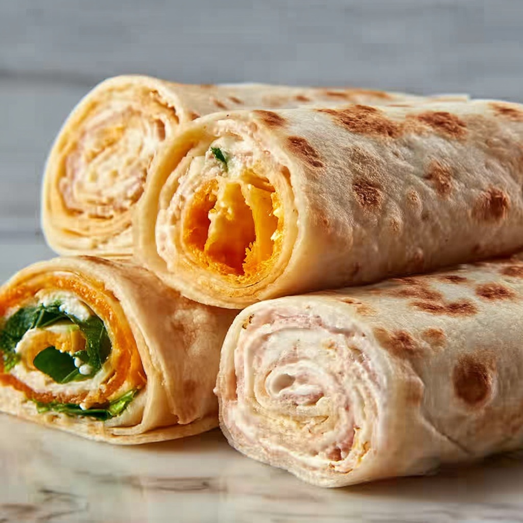 Taco Tortilla Roll Ups Recipe - Recipe Image