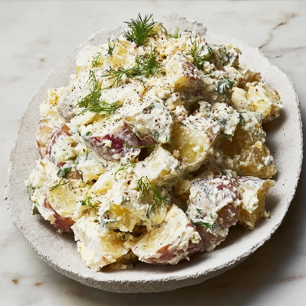 Creamy Herb Potato Salad Recipe - Recipe Image
