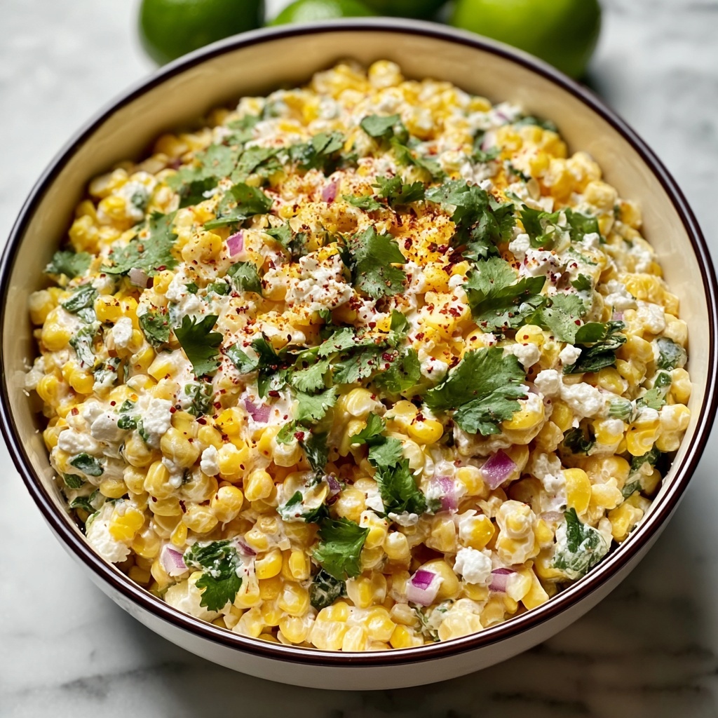 Easy Mexican Street Corn Salad Recipe - Recipe Image