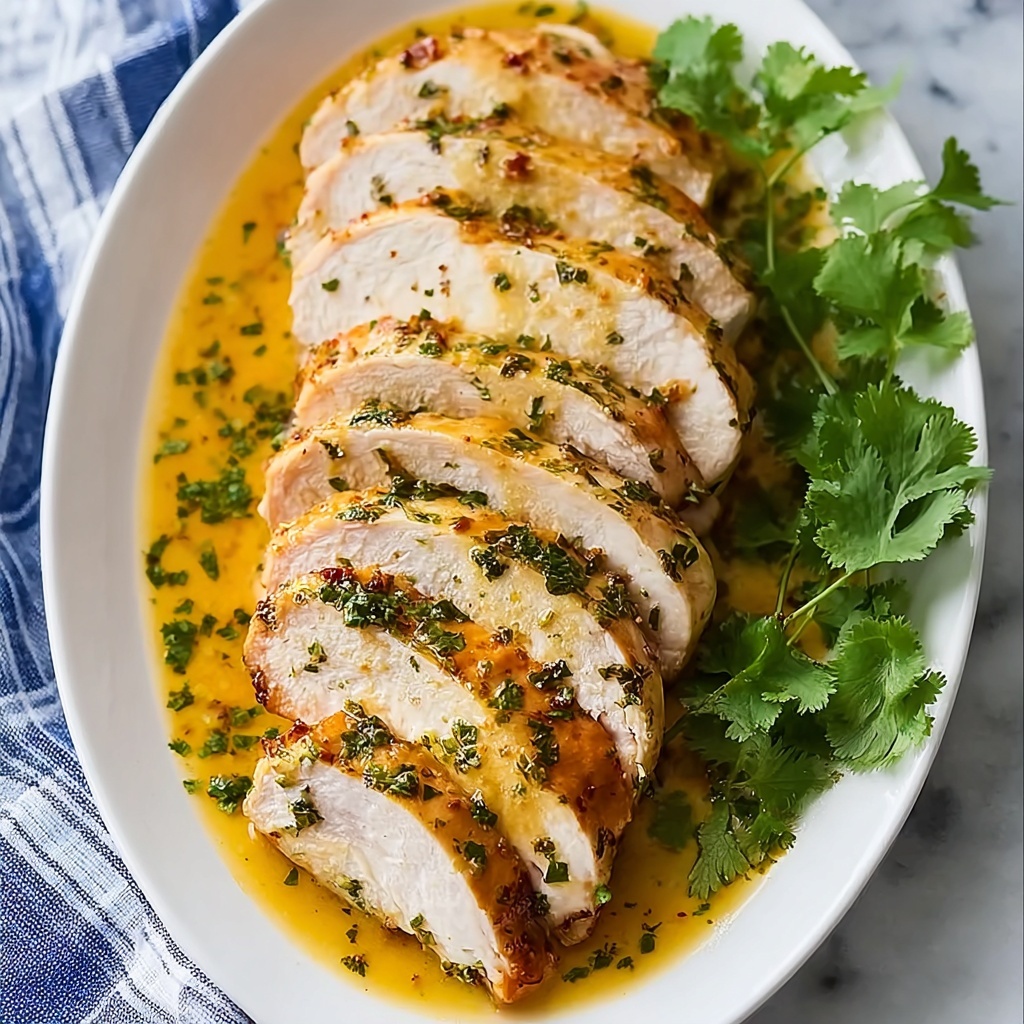 Crockpot Turkey Breast with Herb Butter and Savory Gravy Recipe - Recipe Image