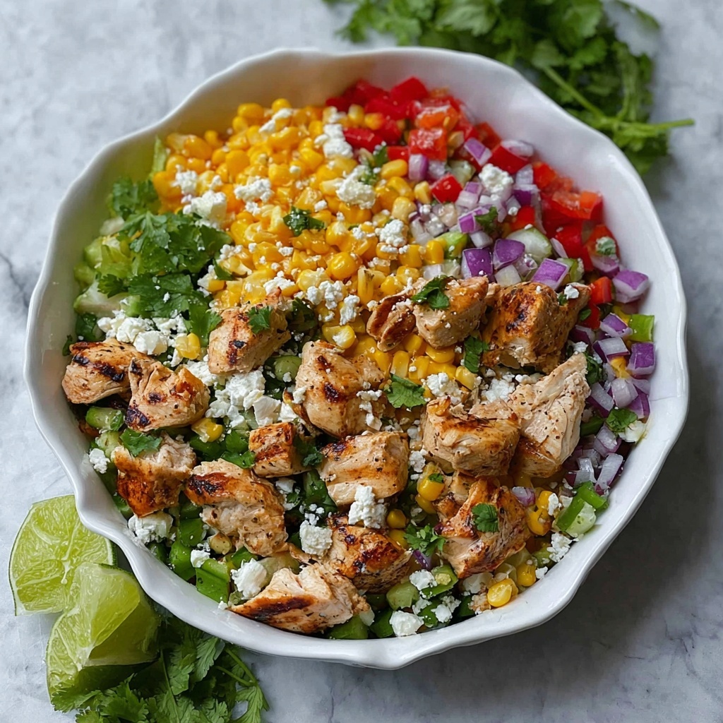 Healthy Street Corn-Inspired Chicken Salad Recipe - Recipe Image