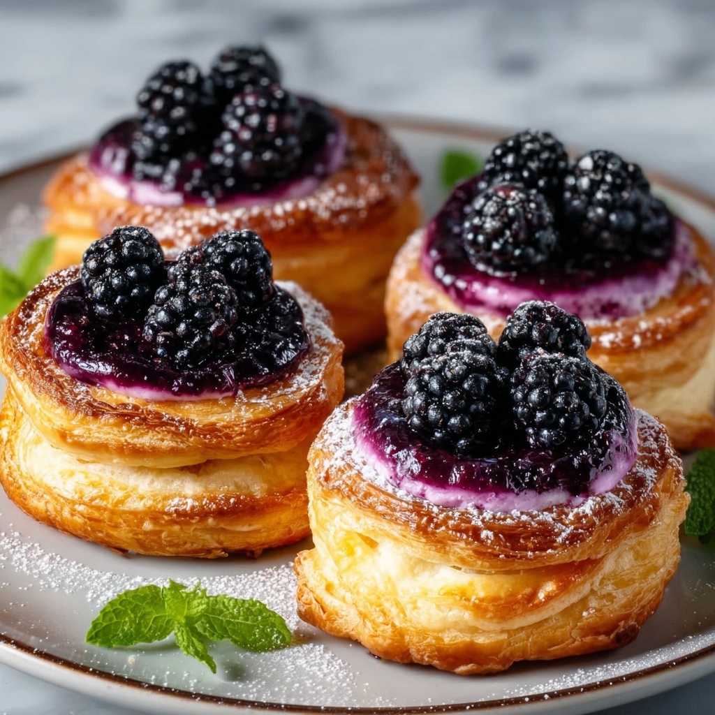 Blackberry Cream Cheese Danish Recipe - Recipe Image