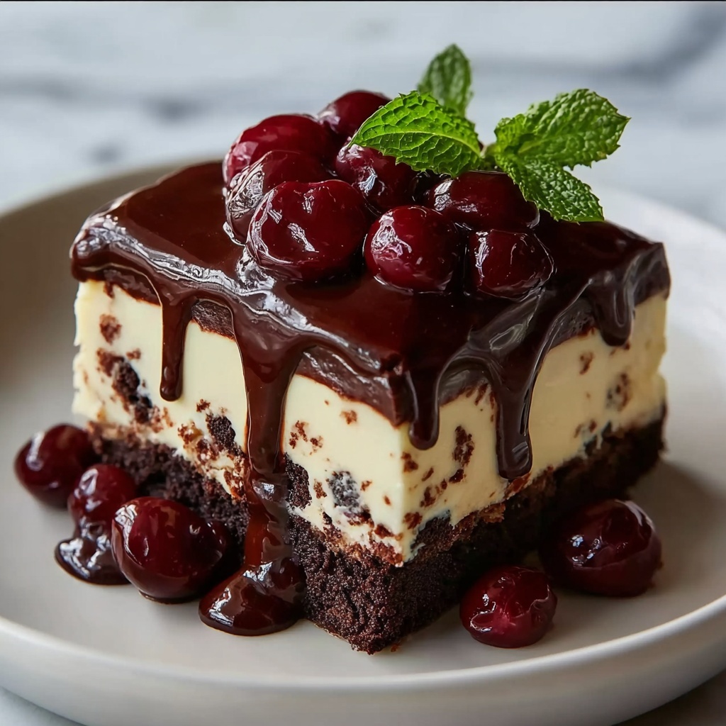 Black Forest Cheesecake Recipe - Recipe Image