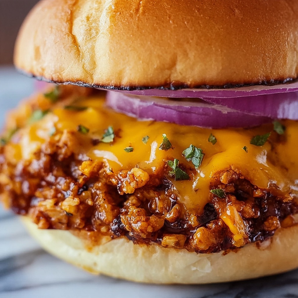 Delicious Cajun Chicken Sloppy Joes Recipe - Recipe Image