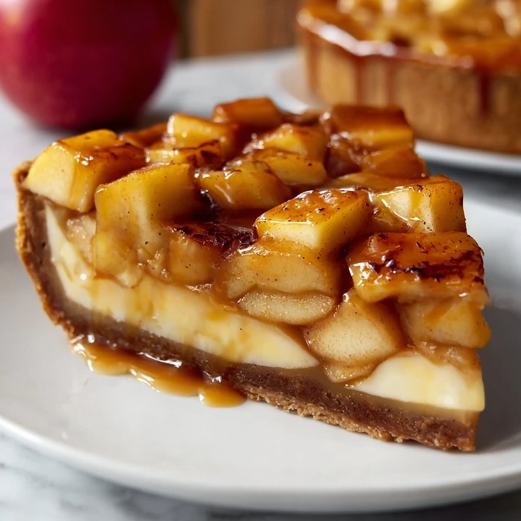 Caramel Apple Cheesecake Recipe - Recipe Image