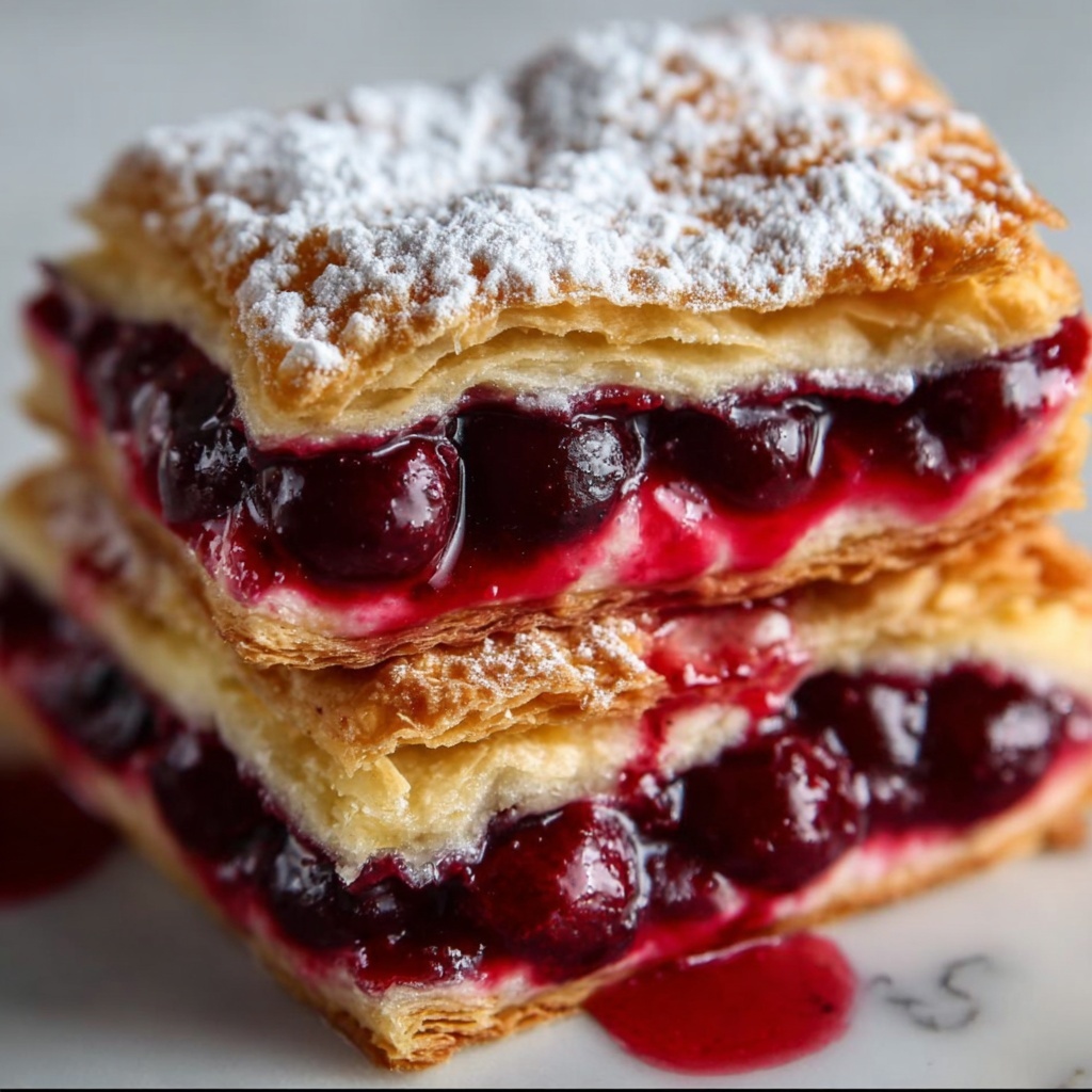 Cherry Pie Bites Recipe - Recipe Image