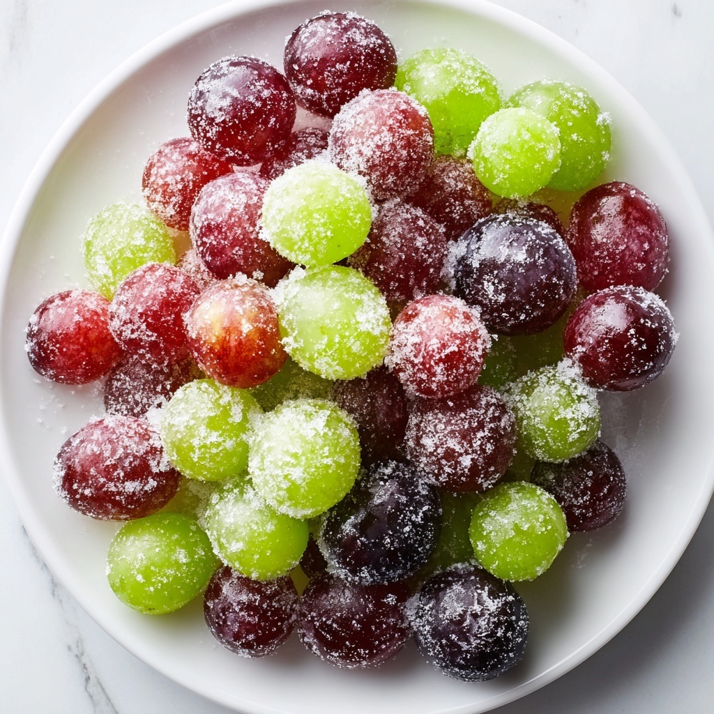 Frozen Grapes Icy Bites Recipe - Recipe Image