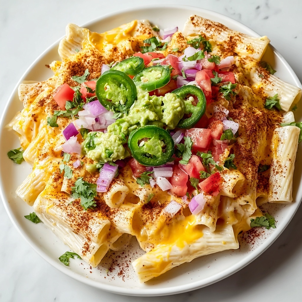 Pasta Chips Nachos Delight Recipe - Recipe Image