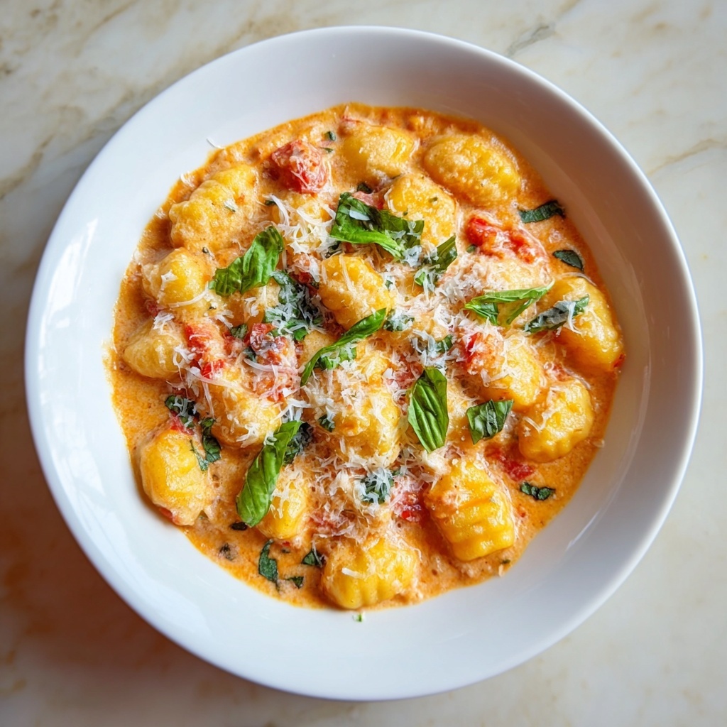 Creamy Tomato Gnocchi Recipe - Recipe Image