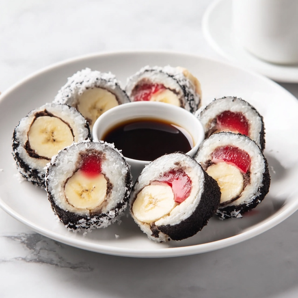 Oreo Cookie Sushi Rolls Recipe - Recipe Image