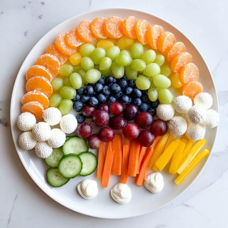 Rainbow Cloud Snack Board Recipe
