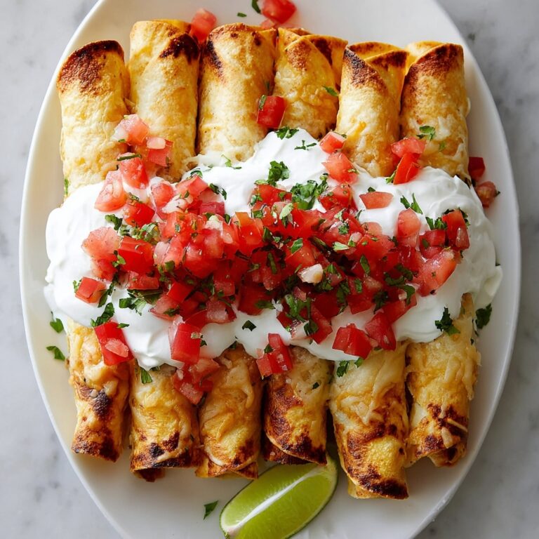 Baked Chicken Taquitos Recipe