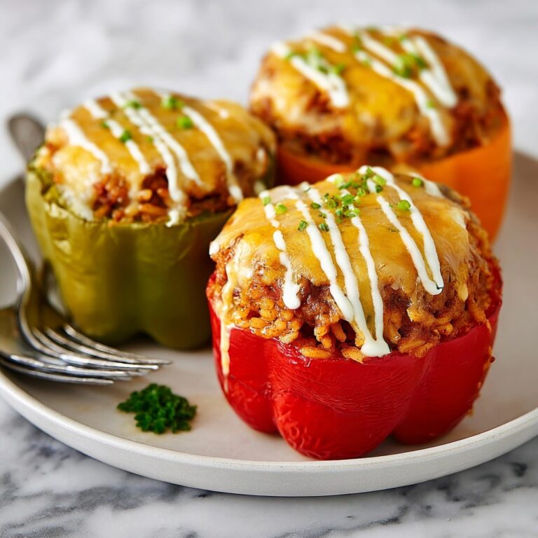 Crock Pot Stuffed Bell Peppers Recipe