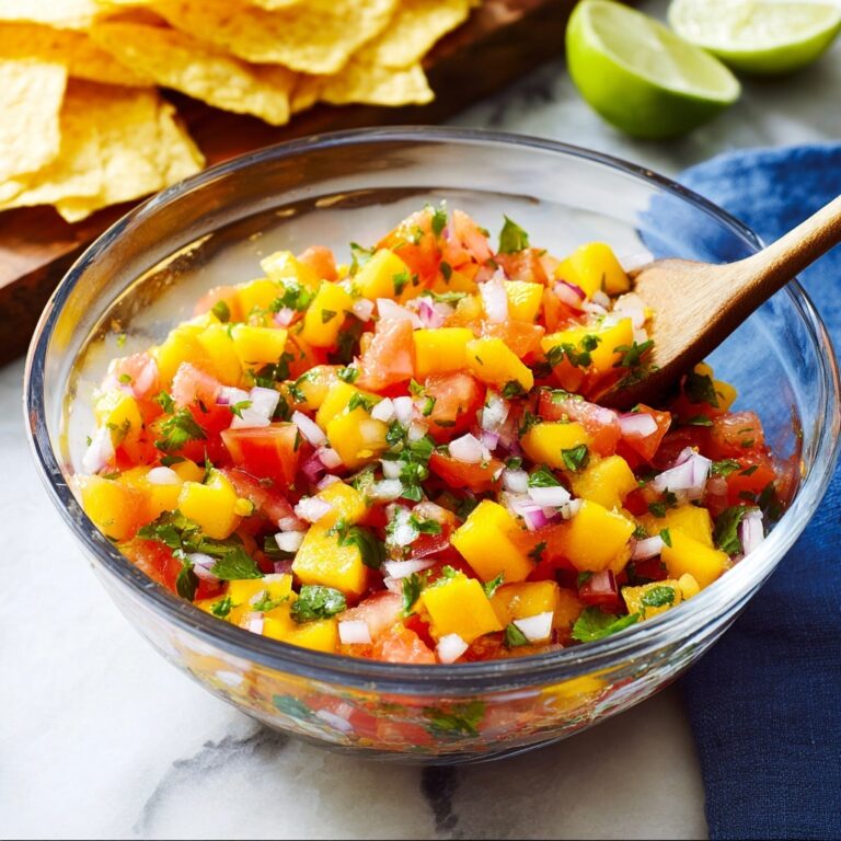 Chunky Peach Salsa Recipe