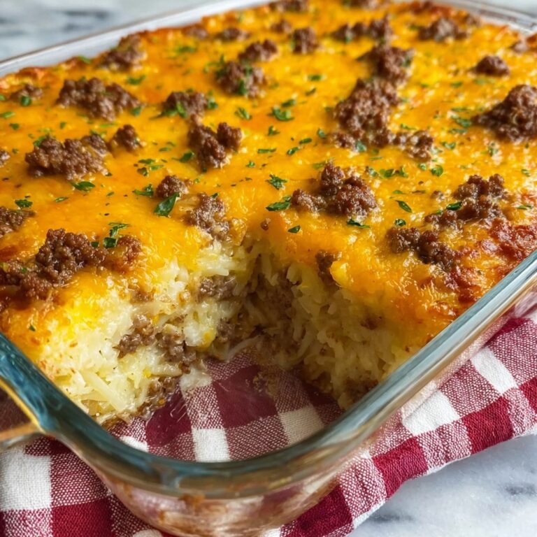 Sausage Hashbrown Breakfast Casserole Recipe