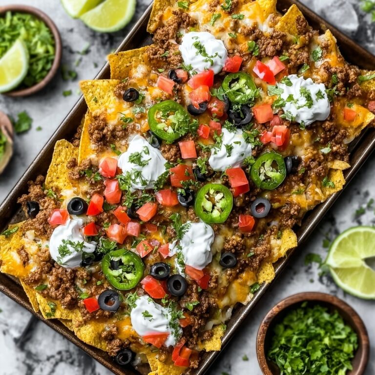 Loaded Sheet Pan Nachos Recipe