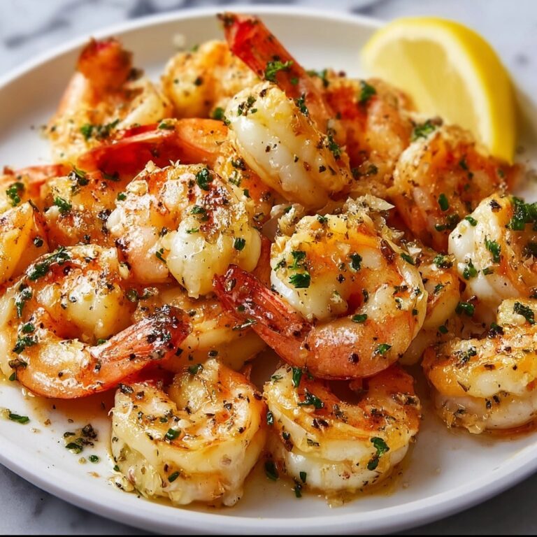 Sautéed Shrimp with Garlic, Lemon, and White Wine Recipe
