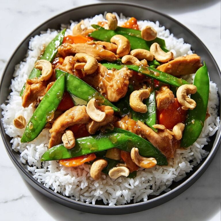 Cashew Chicken stir-fry with Hoisin and Ginger Recipe
