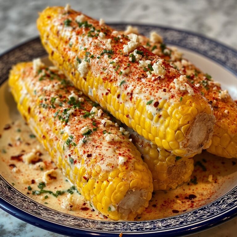 Cheesy Garlic Butter Corn on the Cob Recipe