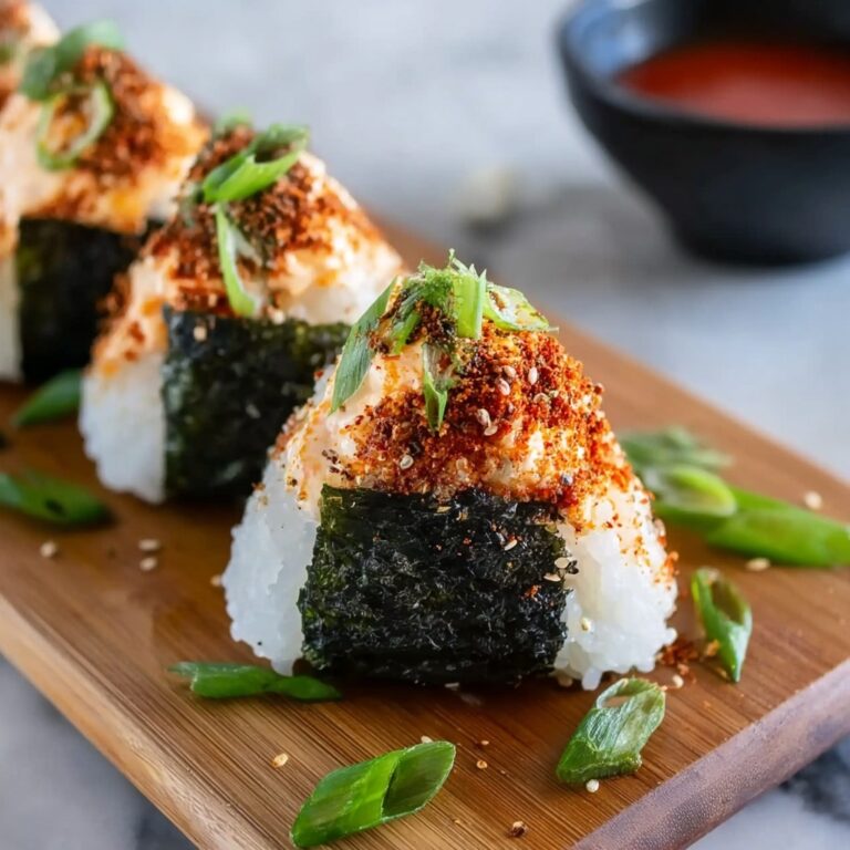 Spicy Tuna Onigiri Recipe